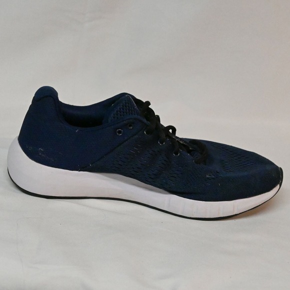 Under Armour Mens Micro G Pursuit 3000011-402 Blue Running Shoes Lace Up‎ Size 8